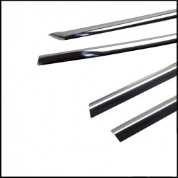 CUBRE MARCO VENTANA EN ACERO INOXIDABLE CITROEN C5 2008  12 PIEZ