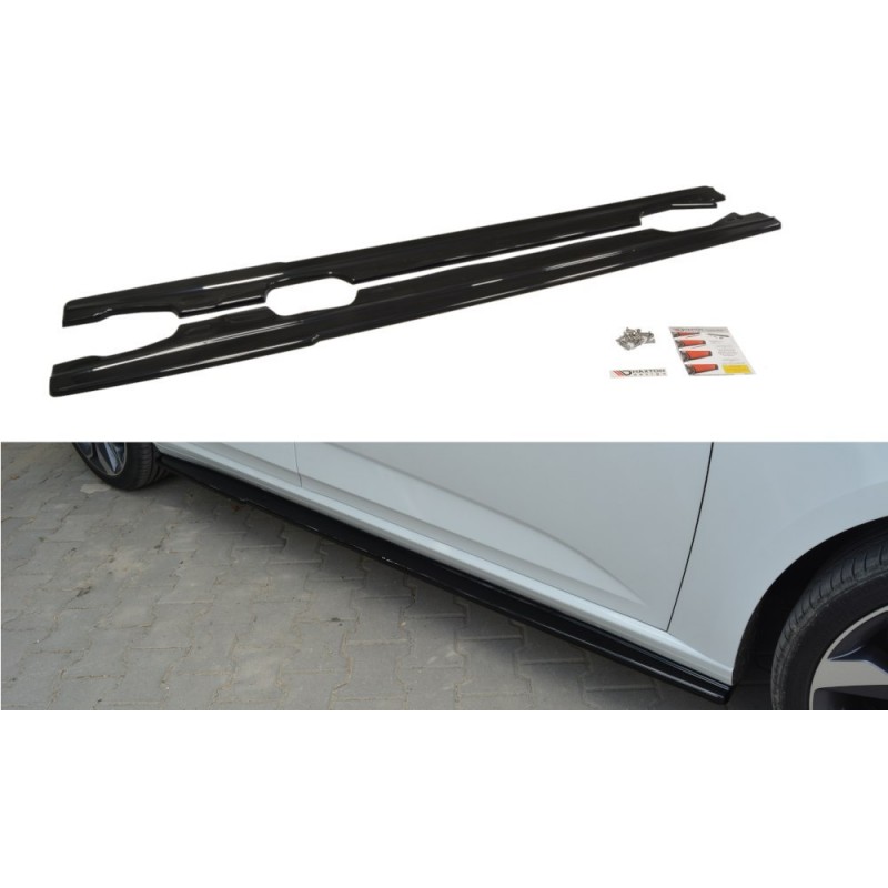 Difusores laterales tuning Renault Megane Mk4 2016  Maxton