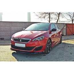 Espada Lip Spoiler paragolpes delantero Peugeot 308 II GTI 2015 