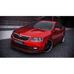 Espada Lip Spoiler parachoques delantero Skoda Octavia mk3 2013 
