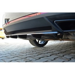 Difusor tuning paragolpes trasero Skoda Octavia mk3 RS version 2