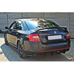 Difusor paragolpes trasero Skoda Octavia mk3 RS facelift Liftbac