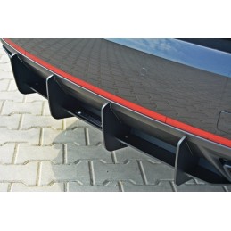 Difusor paragolpes trasero Skoda Octavia mk3 RS facelift Liftbac