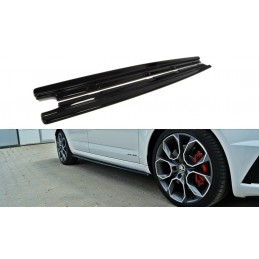 Difusores laterales tuning Skoda Octavia III RS facelift 2017  M