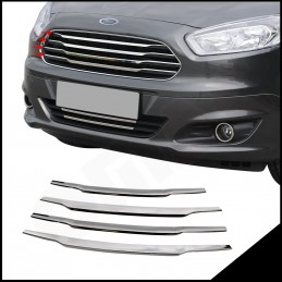 CUBRE PARRILLAS ACERO INOXIDABLE FORD TOURNEO COURIER 2014 