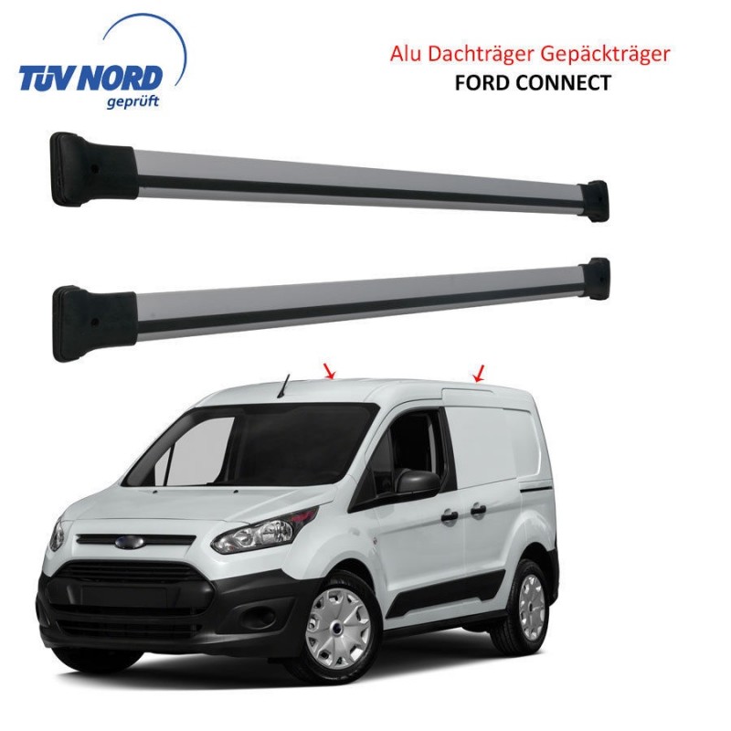 JUEGO BARRAS PORTAEQUIPAJES FORD CONNECT MINI VAN 2014  ALUMINIO