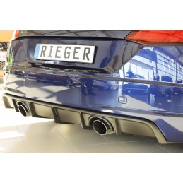 Anadido difusor trasero Audi TT 8S 2014  RIEGER