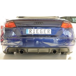 Anadido difusor trasero Audi TT 8S 2014  RIEGER