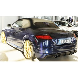 Anadido difusor trasero Audi TT 8S 2014  RIEGER