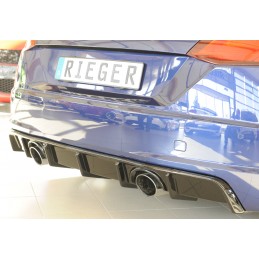 Anadido difusor trasero Audi TT 8S 2014  RIEGER brillo