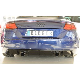 Anadido difusor trasero Audi TT 8S 2014  RIEGER brillo