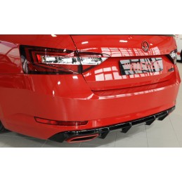 Anadido difusor trasero Skoda Superb 2015  2 0 TSI 280cv RIEGER