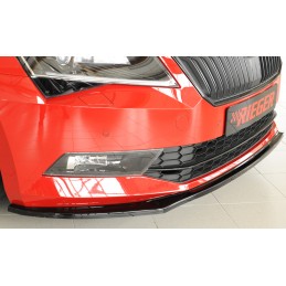Anadido espada delantera Skoda Superb 2015  RIEGER brillo