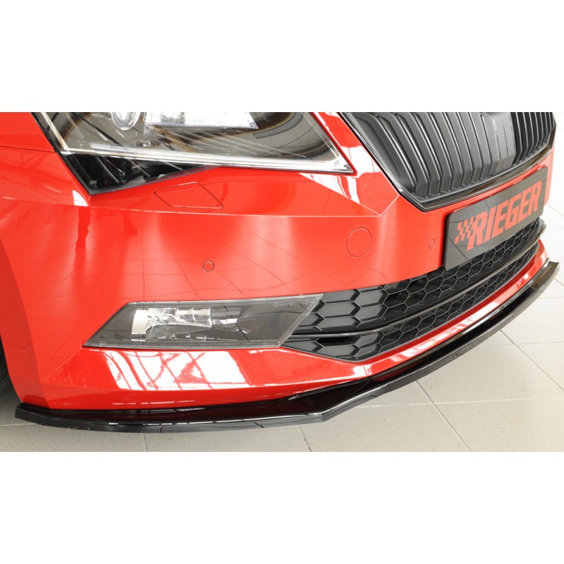 Anadido espada delantera Skoda Superb 2015  RIEGER brillo