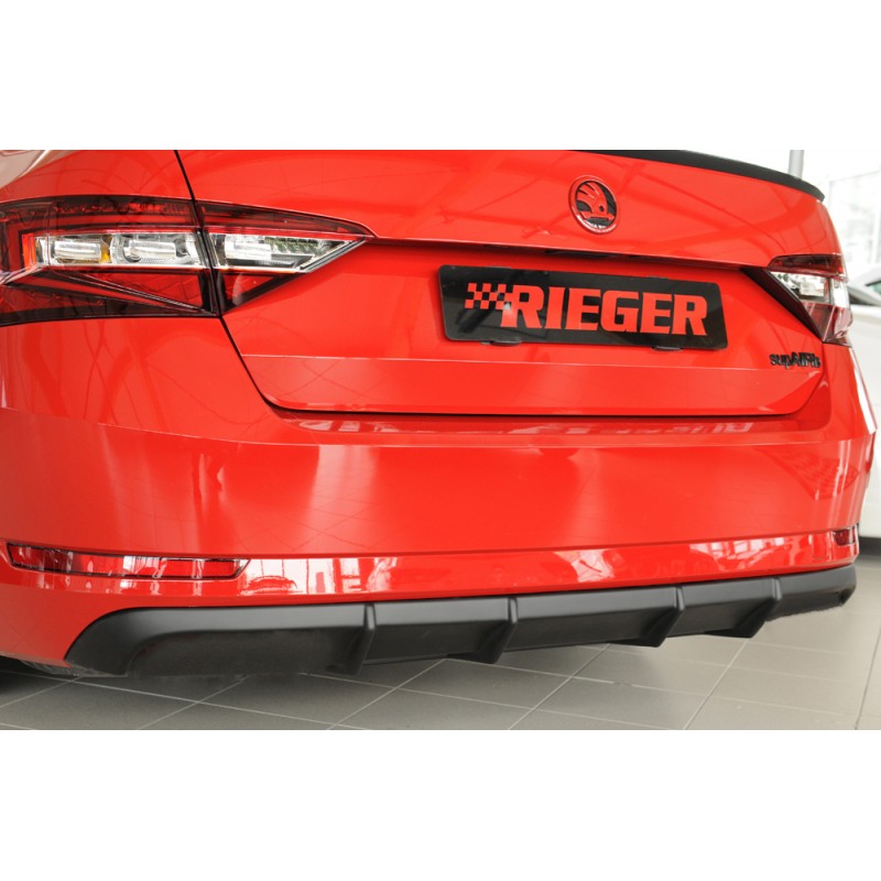 Anadido difusor trasero Skoda Superb 2015  RIEGER
