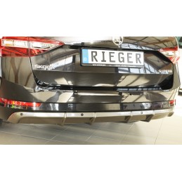 Anadido difusor trasero Skoda Superb 2015  RIEGER carbono
