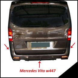 SPOILER PARAGOLPES TRASERO TUNING MERCEDES VITO W447 2014   IMPR