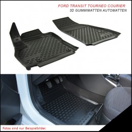 Alfombras de Goma 3D Ford Transit Tourneo Courier 2014 