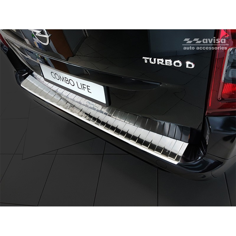 PROTECTOR PARACHOQUES ACERO INOXIDABLE OPEL COMBO E MPV 2018  ES