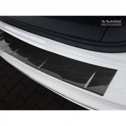 Protector parachoques trasero Jaguar F Pace 2016  Carbono Genuin