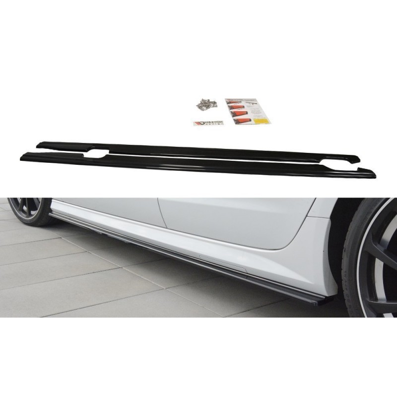 Difusores laterales tuning  Audi A6 C7 S line Facelift 2014 2018