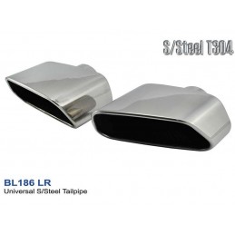 Colas de Escape Cuadradas 174x93 L195 ID58 Conjunto