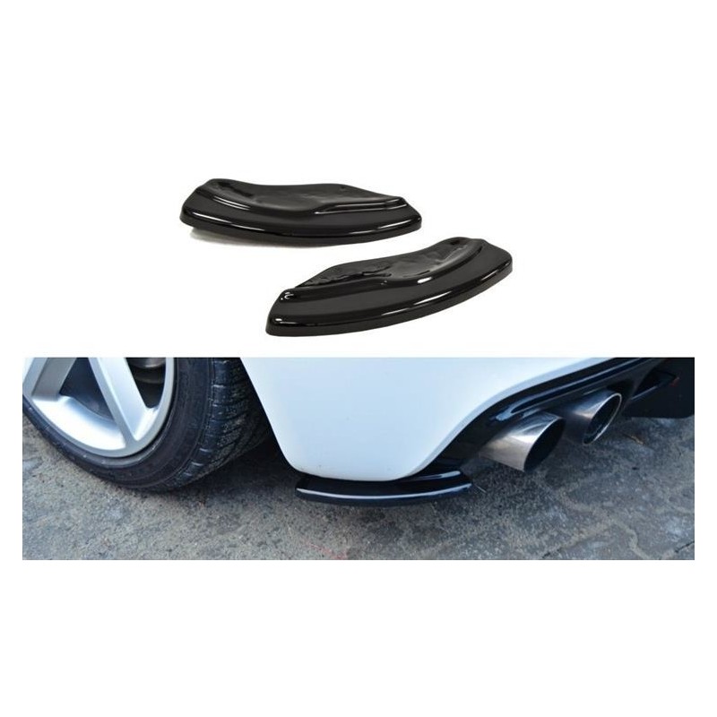 SPLITER PARACHOQUES TRASERO TUNING AUDI TT 8J MK2 RS 09 14 MAXTO
