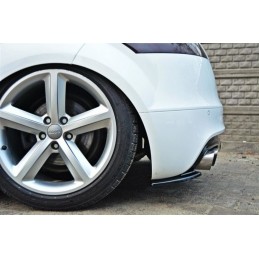 SPLITER PARACHOQUES TRASERO TUNING AUDI TT 8J MK2 RS 09 14 MAXTO