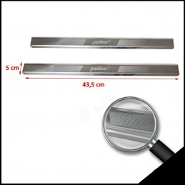 TALONERAS PUERTA ACERO INOXIDABLE CROMADO VW POLO 2009