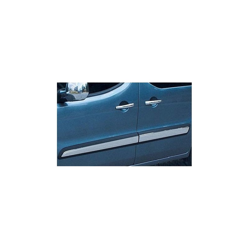CUBRE MOLDURAS LATERALES CROMADAS CITROEN BERLINGO 08 12