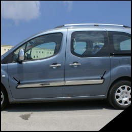 CUBRE MOLDURAS LATERALES CROMADAS CITROEN BERLINGO 08 12