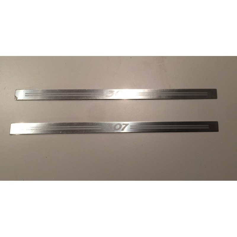 Umbral Puerta Acero Inoxidable PEUGEOT 307  2 unidades SUMEX