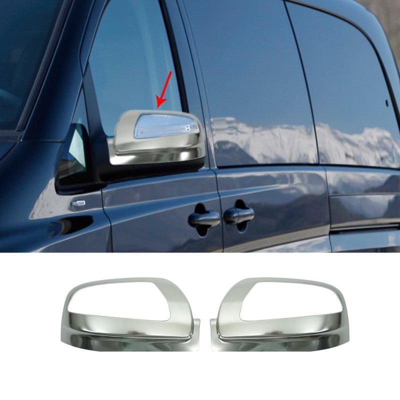 Cubre Espejos cromados Mercedes Vito W639 Viano facelift 2010 20