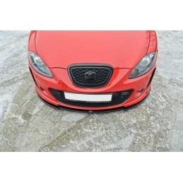 Espada lip delantero Seat Leon 1p con kit aero MAXTON