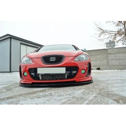 Espada lip delantero Seat Leon 1p con kit aero MAXTON