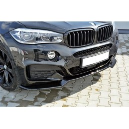 SPOILER PARACHOQUES DELANTERO TUNING BMW X6 F16 MPACK 2016  MAXT