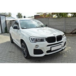 SPOILER PARACHOQUES DELANTERO TUNING BMW X4 F26 M PACK 2014 