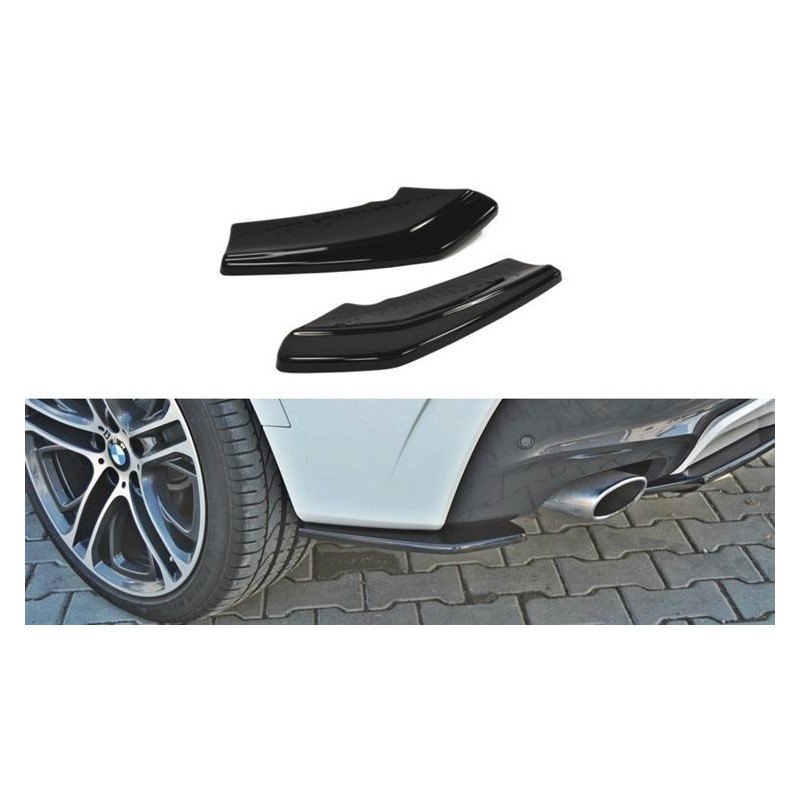 SPLITER PARACHOQUES TRASERO TUNING BMW X4 F26 M PACK 2014  MAXTO