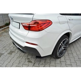 SPLITER PARACHOQUES TRASERO TUNING BMW X4 F26 M PACK 2014  MAXTO