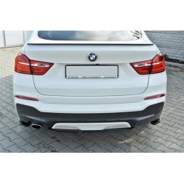 SPLITER PARACHOQUES TRASERO TUNING BMW X4 F26 M PACK 2014  MAXTO