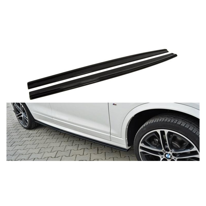 DIFUSORES LATERALES TUNING BMW X4 F26 M PACK 2014  MAXTON
