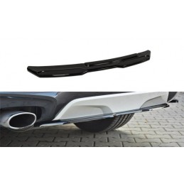 SPLITER CENTRAL PARACHOQUES TRASERO BMW X4 F26 M PACK 2014  MAXT