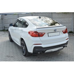 SPLITER CENTRAL PARACHOQUES TRASERO BMW X4 F26 M PACK 2014  MAXT