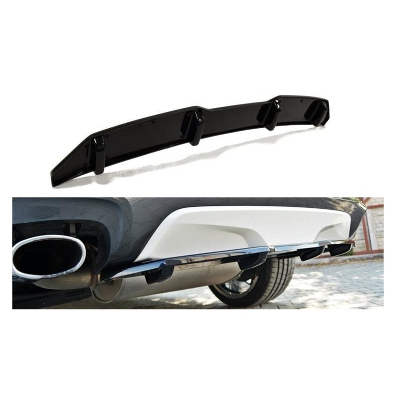 SPLITER CENTRAL PARACHOQUES TRASERO TUNING BMW X4 F26 M PACK 201