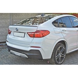SPLITER CENTRAL PARACHOQUES TRASERO TUNING BMW X4 F26 M PACK 201