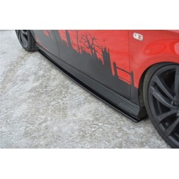Faldones lip laterales Seat Leon 1p con kit aero MAXTON