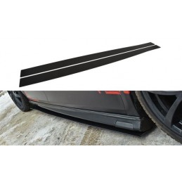 Faldones lip laterales Seat Leon 1p con kit aero MAXTON
