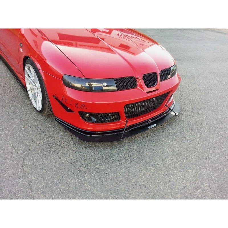 Espada lip DTM delantero Seat Leon 1M CUPRA 1998 2005 MAXTON