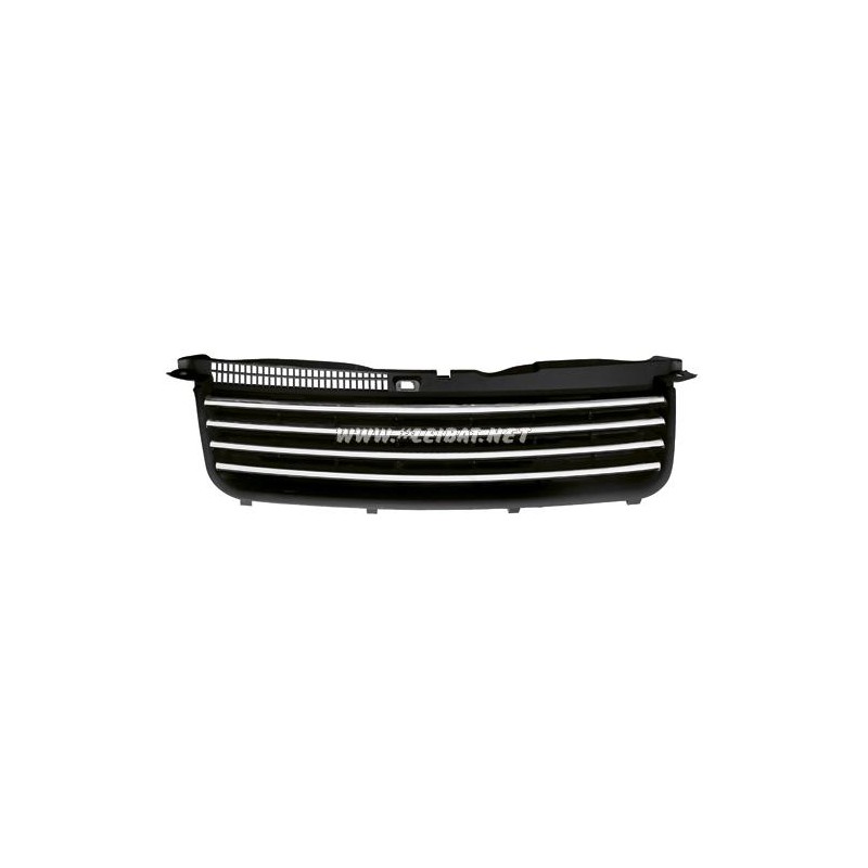 parrilla delantera VW Passat 3BG   ABS negro   molduras   cromad