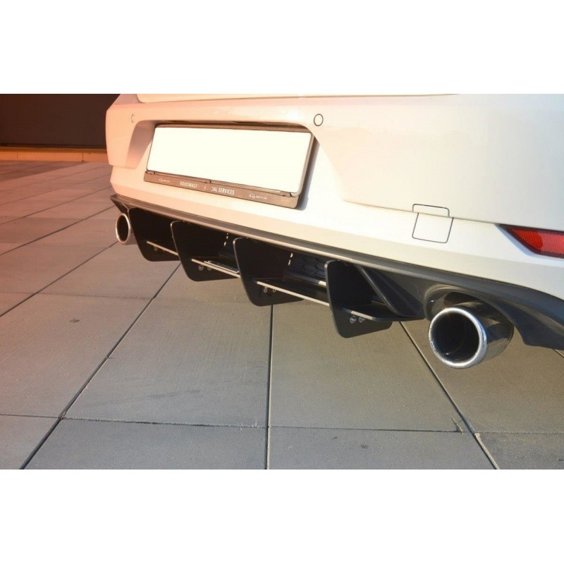 Difusor trasero VW Golf GTI 7 5 MAXTON Racing